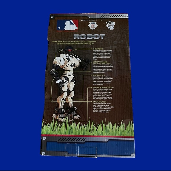 MLB Chicago Cubs Team Cleatus Fox Sports Robot Action Figure Posable - NIB - Picture 2 of 2